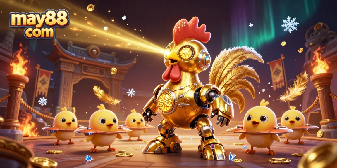 Experience thrilling gaming at may88 com with dynamic golden rooster and drone drones