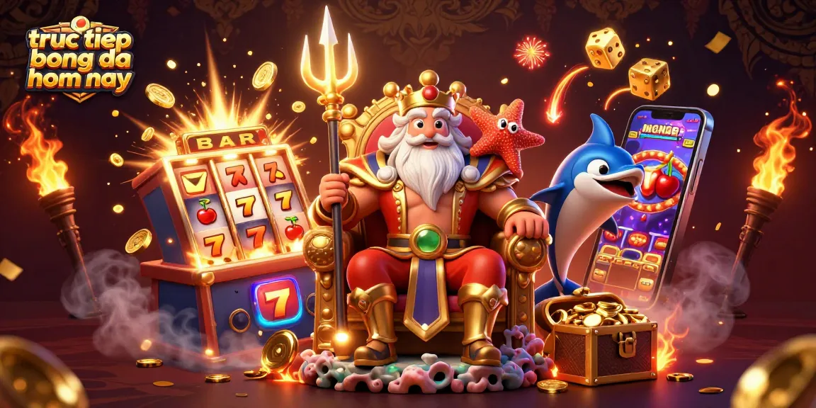 Experience truc tiep bong da hom nay with vibrant 3D slot machines and sports elements.