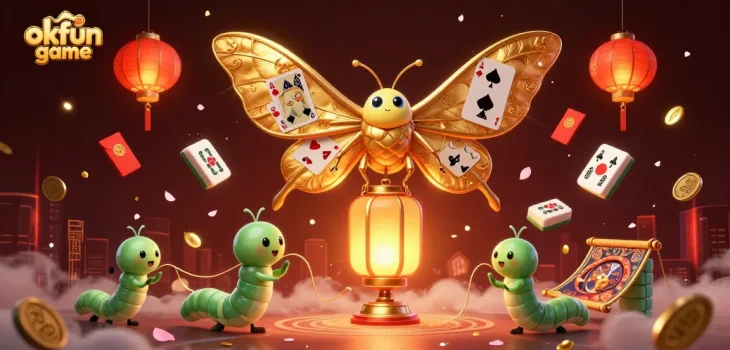 Engage in the iconic okfun game featuring immersive casino scenes with a vibrant illustration.