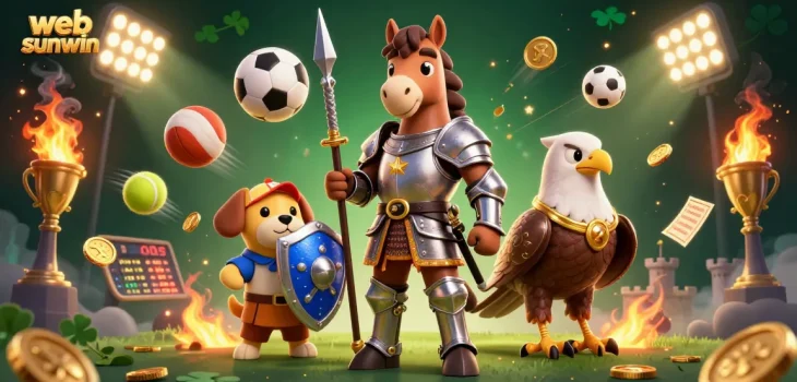 Engage with web sunwin's thrilling gaming experience featuring knights, sports, and golden rewards!